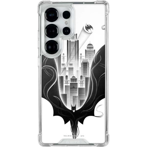 DC Comics Batman City Scape Cover Art Galaxy S26 Ultra Clear Case