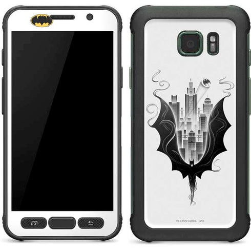 DC Comics Batman City Scape Cover Art Galaxy S7 Active Skin