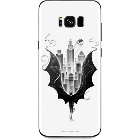 DC Comics Batman City Scape Cover Art Galaxy S8 Skin