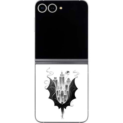DC Comics Batman City Scape Cover Art Galaxy Z Flip6 Skin