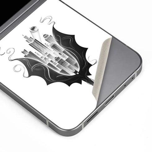 DC Comics Batman City Scape Cover Art Galaxy Z Flip6 Skin