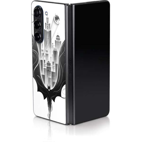 DC Comics Batman City Scape Cover Art Galaxy Z Fold5 5G Skin