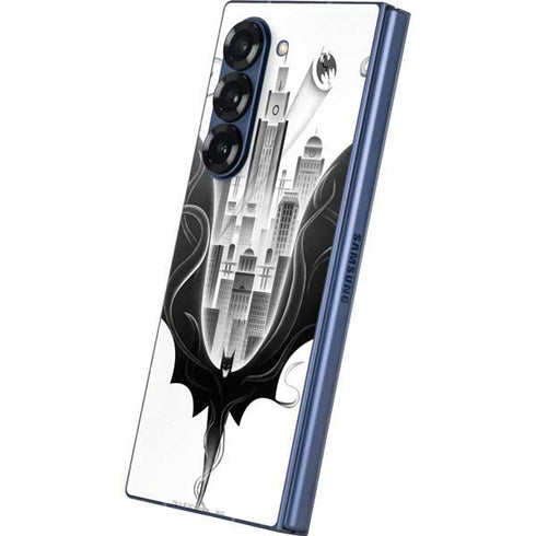 DC Comics Batman City Scape Cover Art Galaxy Z Fold6 Skin