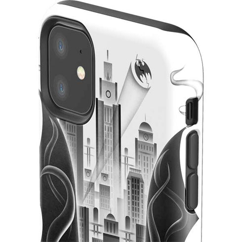 DC Comics Batman City Scape Cover Art iPhone 11 Impact Case