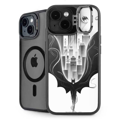 DC Comics Batman City Scape Cover Art iPhone 14 Plus Kickstand Case