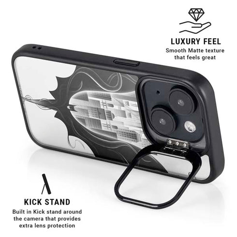 DC Comics Batman City Scape Cover Art iPhone 14 Plus Kickstand Case