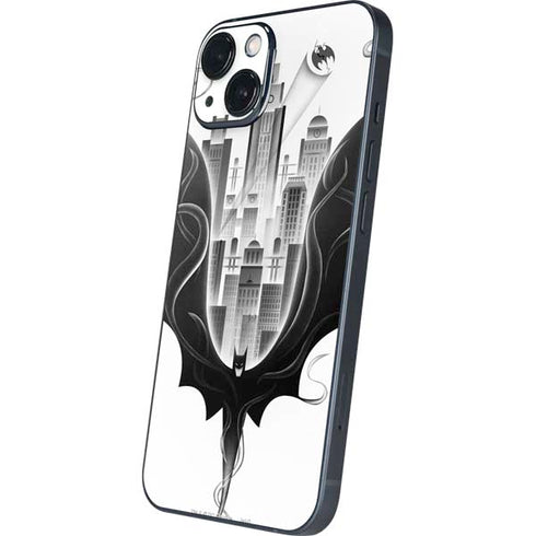 DC Comics Batman City Scape Cover Art iPhone Skins