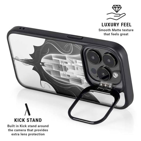 DC Comics Batman City Scape Cover Art iPhone 15 Pro Kickstand Case