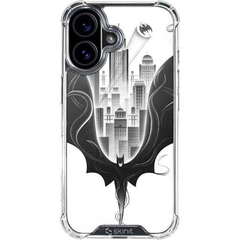 DC Comics Batman City Scape Cover Art iPhone 16 Clear Case