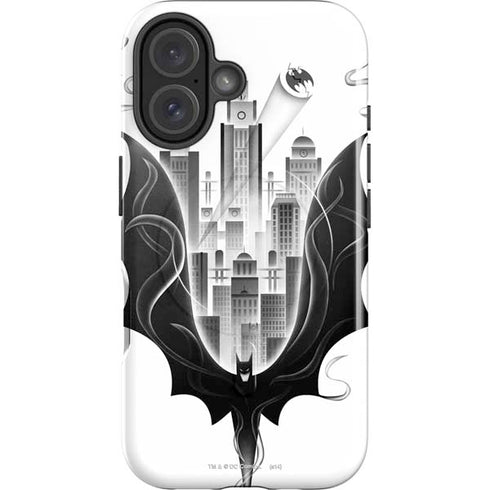 DC Comics Batman City Scape Cover Art iPhone 16 Magsafe Impact Case