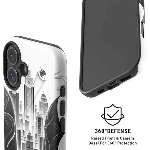 DC Comics Batman City Scape Cover Art iPhone 16 Magsafe Impact Case