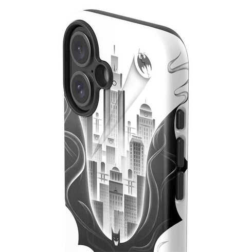 DC Comics Batman City Scape Cover Art iPhone 16 Plus Impact Case