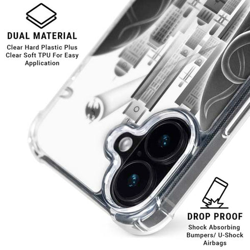 DC Comics Batman City Scape Cover Art iPhone 16 Plus MagSafe Case