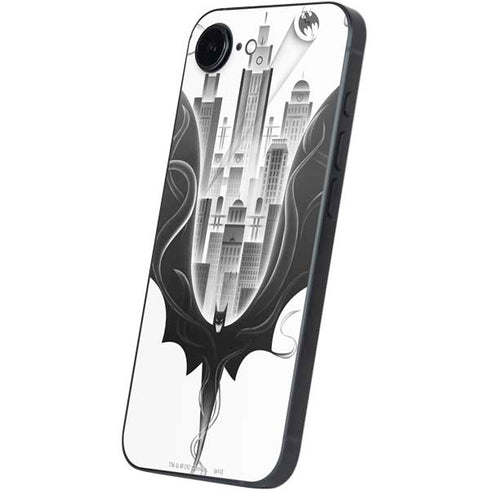 DC Comics Batman City Scape Cover Art iPhone 16e Skin