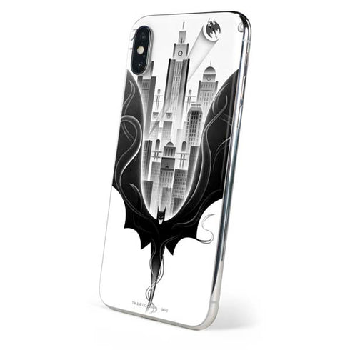 DC Comics Batman City Scape Cover Art iPhone XS Max Skin