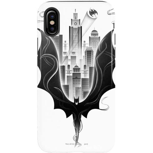 DC Comics Batman City Scape Cover Art iPhone XS Pro Case