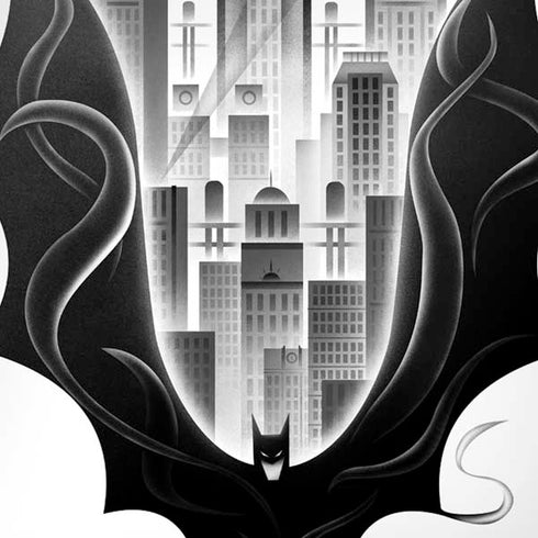 DC Comics Batman City Scape Cover Art iPhone XS Skin