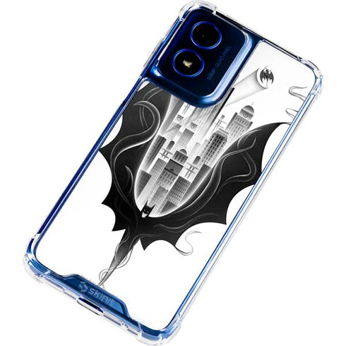 DC Comics Batman City Scape Cover Art Moto G Play 4G (2024) Clear Case