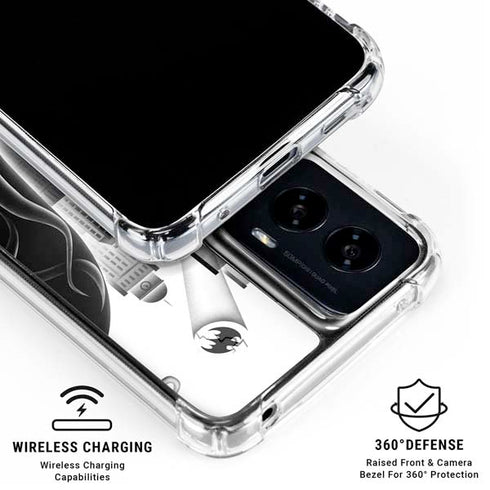 DC Comics Batman City Scape Cover Art Moto G Power 5G (2024) Clear Case