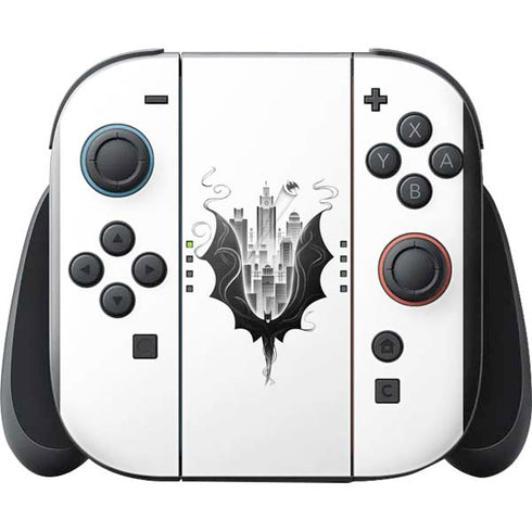 DC Comics Batman City Scape Cover Art Nintendo Switch 2 (2025) with Joy-Con Skin