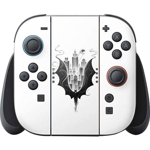 DC Comics Batman City Scape Cover Art Nintendo Skins