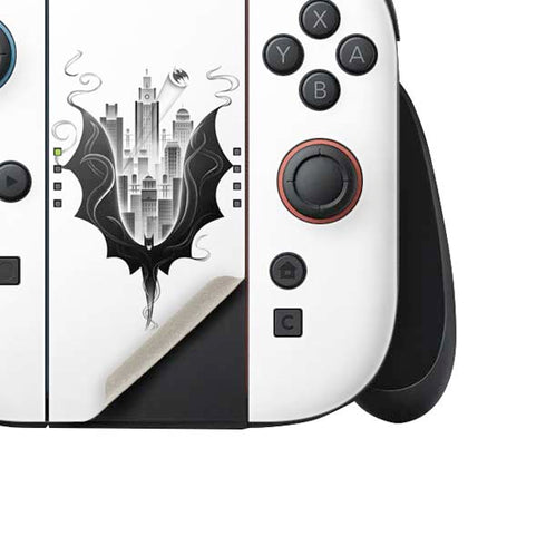 DC Comics Batman City Scape Cover Art Nintendo Switch 2 (2025) Joy-Con Controller Skin