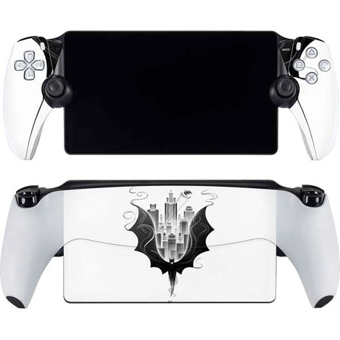 DC Comics Batman City Scape Cover Art PlayStation Portal Remote Player Skin