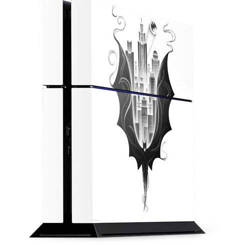 DC Comics Batman City Scape Cover Art PS4 Console Skin