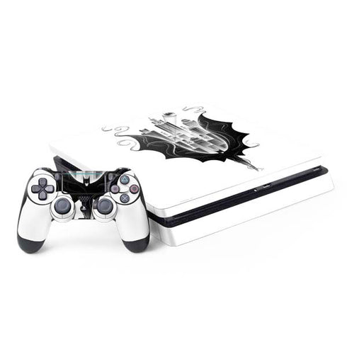 DC Comics Batman City Scape Cover Art PlayStation PS4 Skins