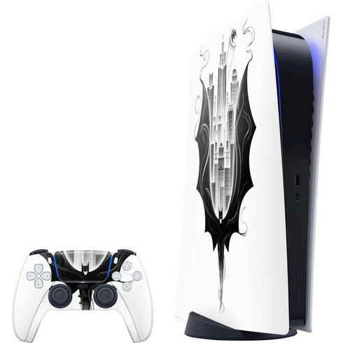 DC Comics Batman City Scape Cover Art PlayStation PS5 Skins
