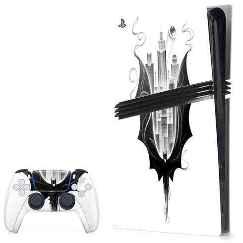 DC Comics Batman City Scape Cover Art PlayStation PS5 Skins