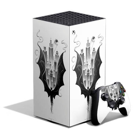 DC Comics Batman City Scape Cover Art XBox Series X Digital Edition Bundle Skin