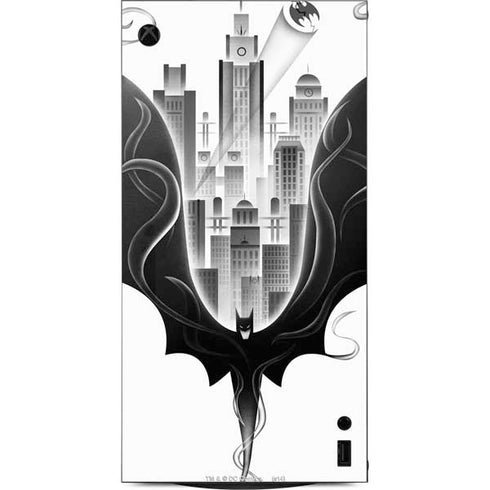 DC Comics Batman City Scape Cover Art XBox Series X Digital Edition Console Skin