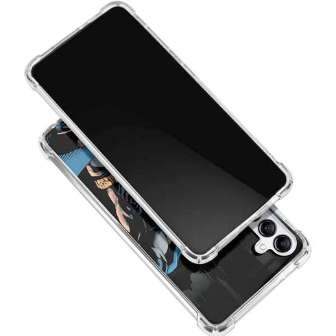 DC Comics Batman Throwing Batarang Jim Lee Art Gabb Phone 4 Clear Case