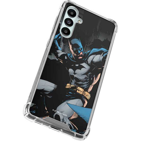 DC Comics Batman Throwing Batarang Jim Lee Art Galaxy A16 5G Clear Case