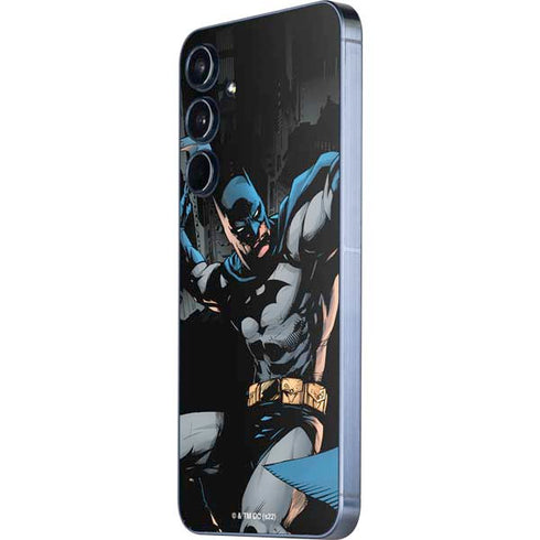 DC Comics Batman Throwing Batarang Jim Lee Art Galaxy A55 5G Skin
