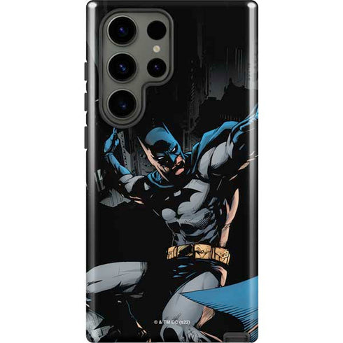 DC Comics Batman Throwing Batarang Jim Lee Art Galaxy S23 Ultra Pro Case