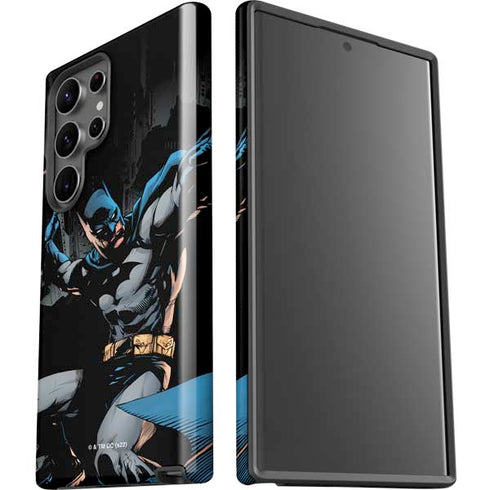 DC Comics Batman Throwing Batarang Jim Lee Art Galaxy S23 Ultra Pro Case