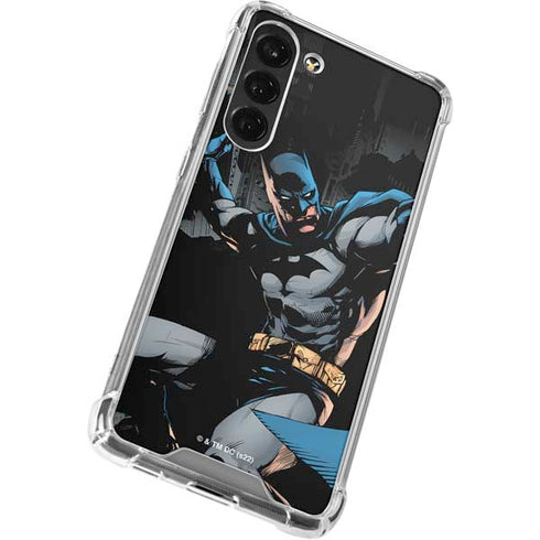 DC Comics Batman Throwing Batarang Jim Lee Art Galaxy S24 FE Clear Case