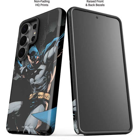 DC Comics Batman Throwing Batarang Jim Lee Art Galaxy S26 Ultra Impact Case