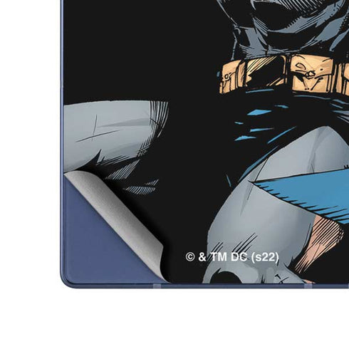 DC Comics Batman Throwing Batarang Jim Lee Art Galaxy Z Fold6 Skin