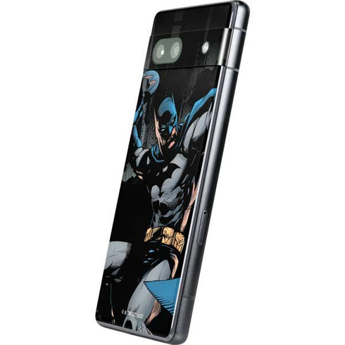 DC Comics Batman Throwing Batarang Jim Lee Art Google Pixel 7a Skin