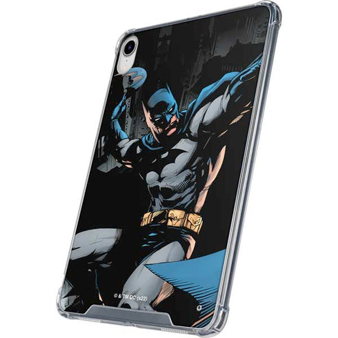 DC Comics Batman Throwing Batarang Jim Lee Art iPad 11th Gen (2025) Clear Case