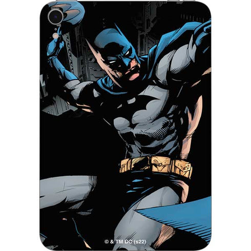 DC Comics Batman Throwing Batarang Jim Lee Art Apple iPad Mini Skin