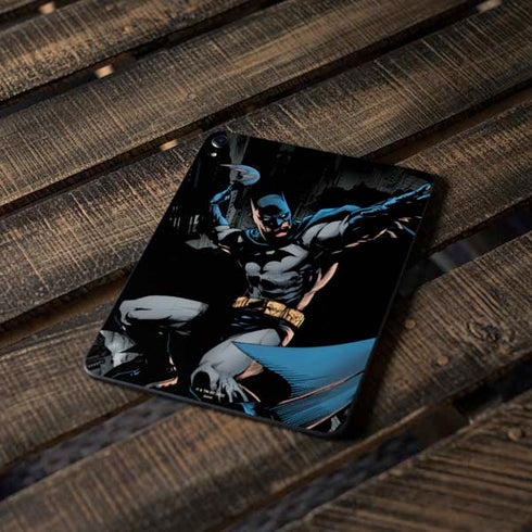 DC Comics Batman Throwing Batarang Jim Lee Art Apple iPad Pro Skin
