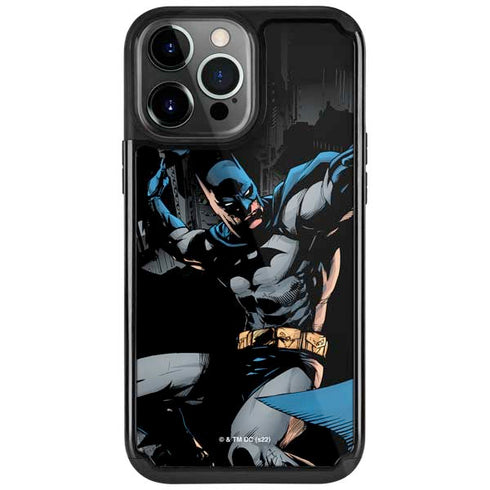 DC Comics Batman Throwing Batarang Jim Lee Art iPhone Cases