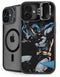 DC Comics Batman Throwing Batarang Jim Lee Art iPhone 16 Kickstand Case