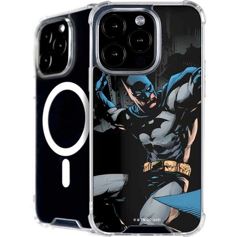 DC Comics Batman Throwing Batarang Jim Lee Art iPhone 16 Pro MagSafe Case