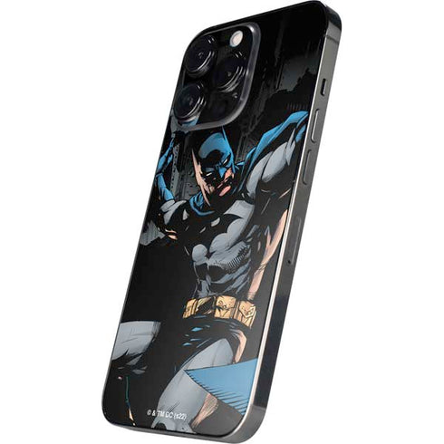 DC Comics Batman Throwing Batarang Jim Lee Art iPhone 16 Pro Max Skin