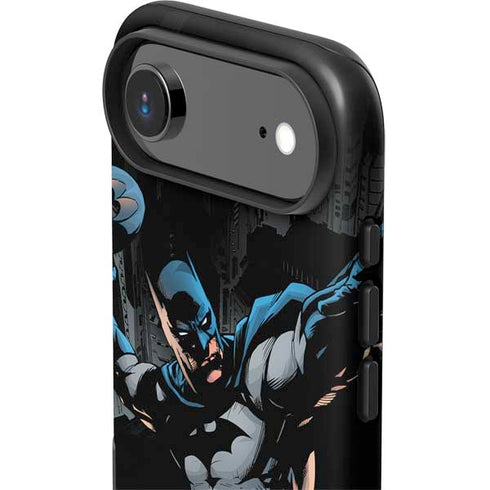 DC Comics Batman Throwing Batarang Jim Lee Art iPhone 17 Air Impact Case
